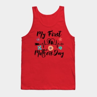 My First Mothers Day family Tank Top